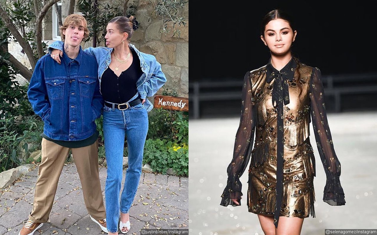 Hailey Baldwin Reacts to Rumors of Justin Bieber Two-Timing Selena Gomez With Her