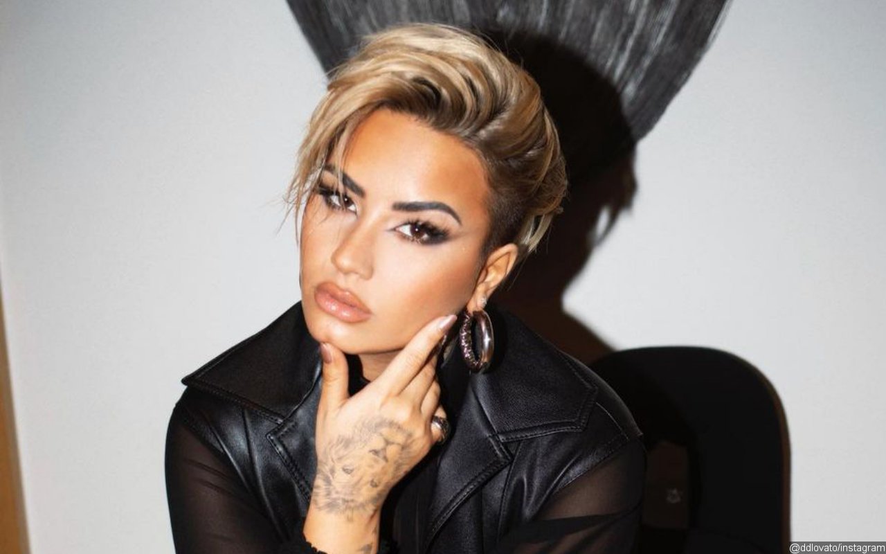 Demi Lovato Debuts Edgy New Look With Half-Shaved Pixie Cut