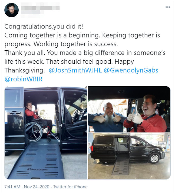 Michael Abbott Jr.'s Tweet
