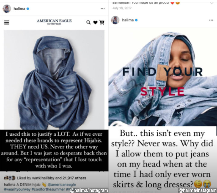 Halima's IG Stories