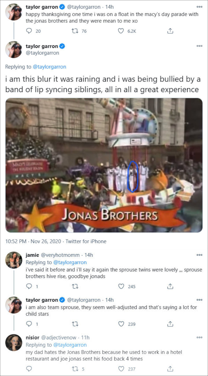 Tweets About 'Mean' Jonas Brothers