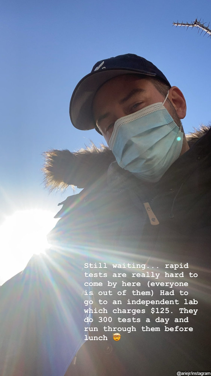 Arie Luyendyk Jr.'s IG Story