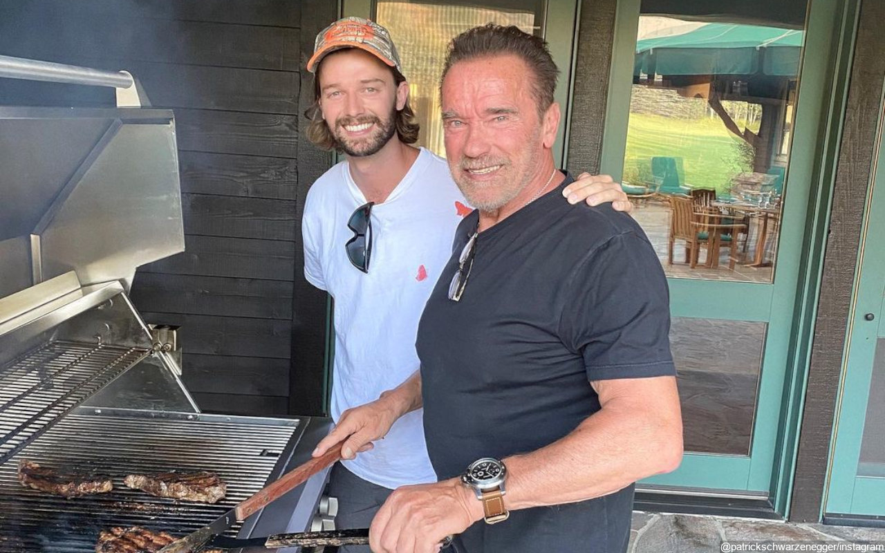 Patrick Schwarzenegger and Dad Arnold Celebrate Thanksgiving With