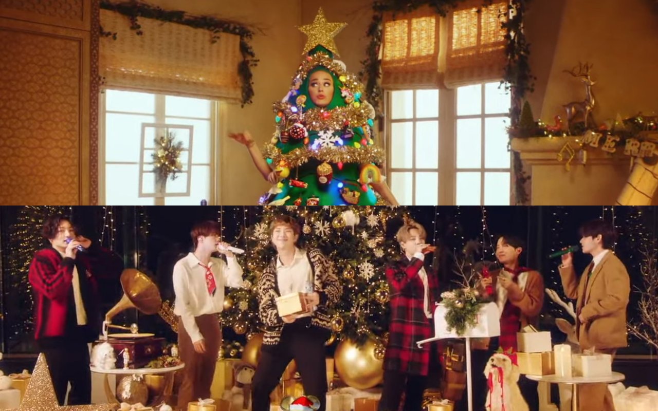 'Disney Holiday Singalong': Katy Perry Dresses Up as Christmas Tree, BTS Offers Solid Performance