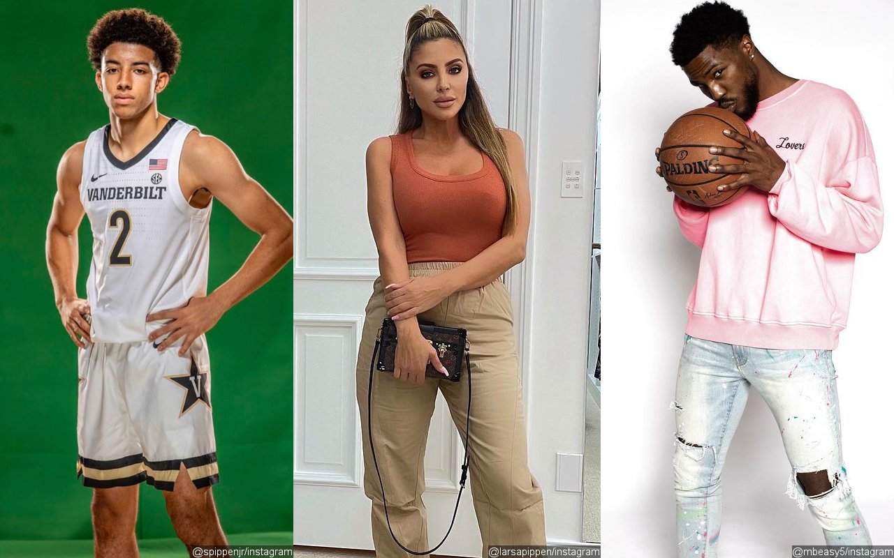 Scottie Pippen Jr. seems annoyed with drama involving mother Larsa