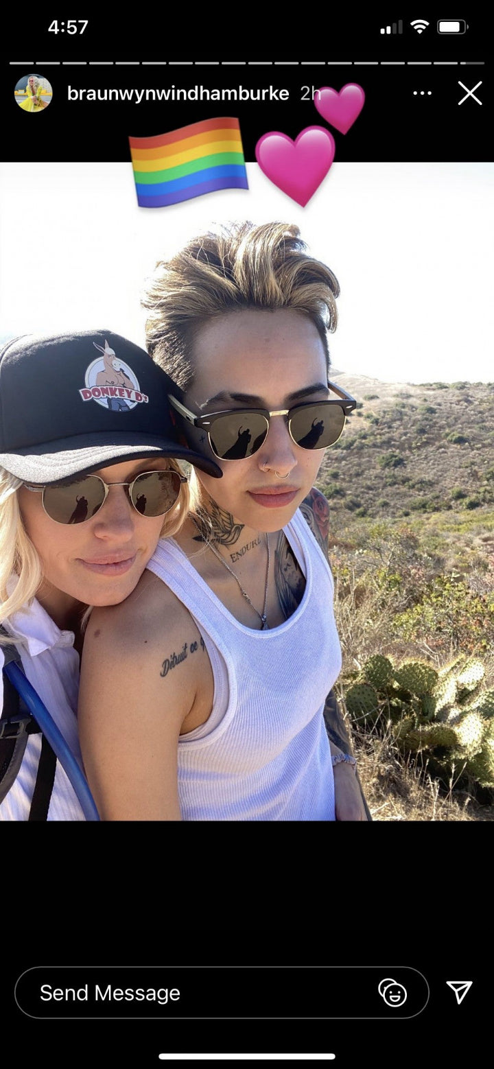Braunwyn Windham-Burke's IG Story