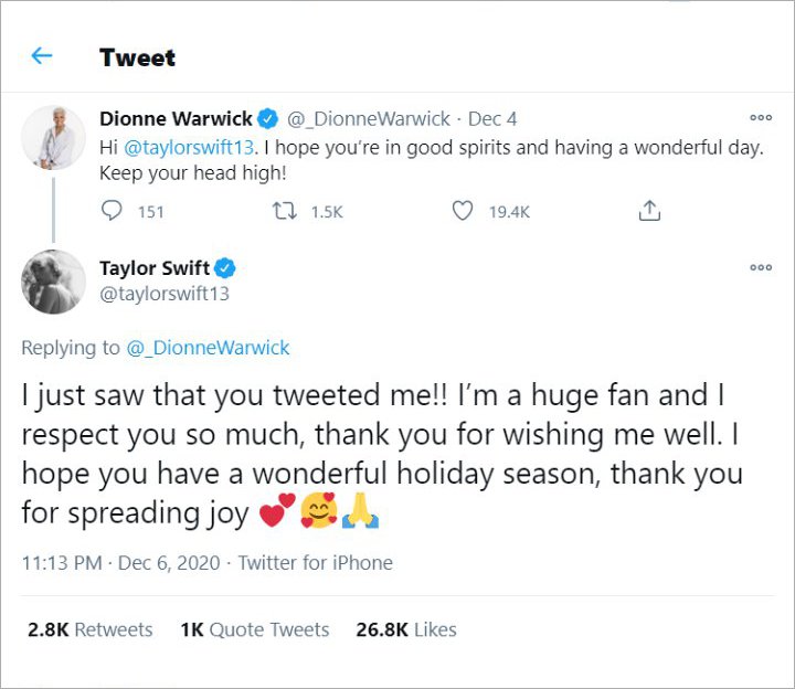 Dionne Warwick's Tweets 04