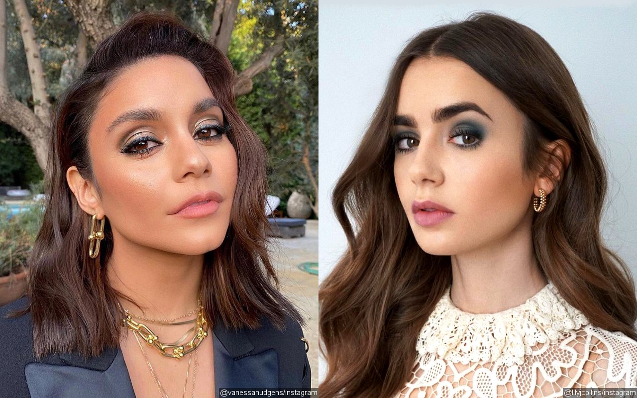 Vanessa Hudgens And Lily Collins Spice Up Mtv Movie And Tv Awards Special Red Carpet