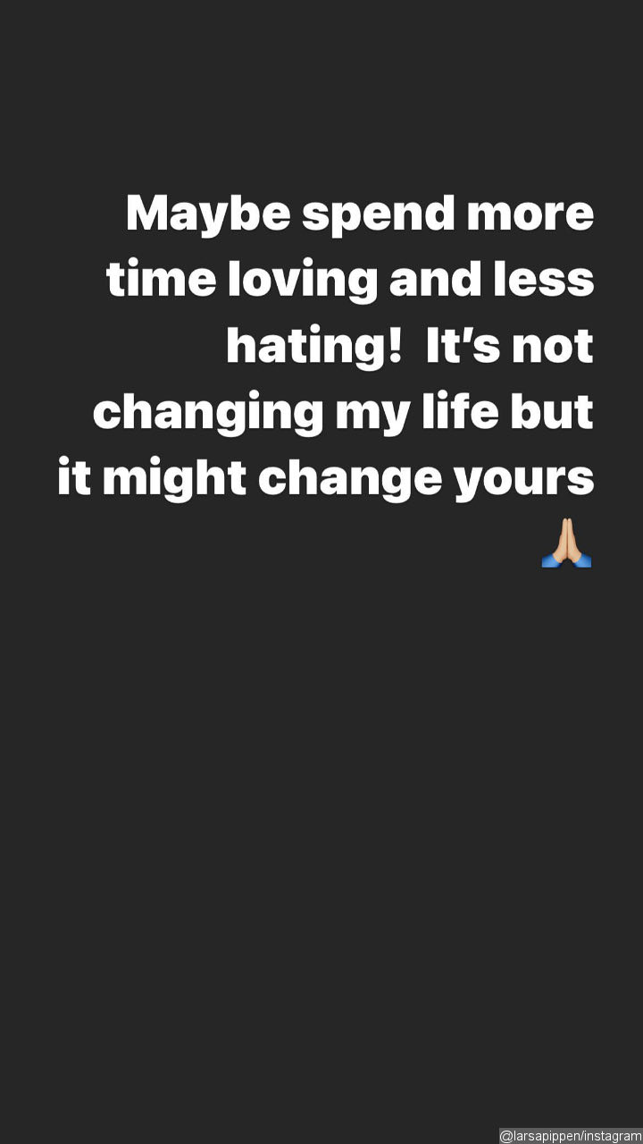 Larsa Pippen's Instagram Story
