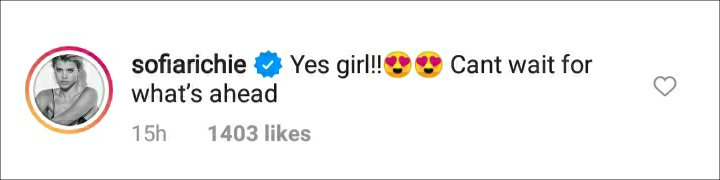 Olivia Jade Giannulli's IG Comment