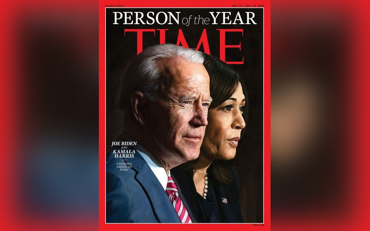 Joe Biden and Kamala Harris Named Time Magazine's 2020 Person of the Year