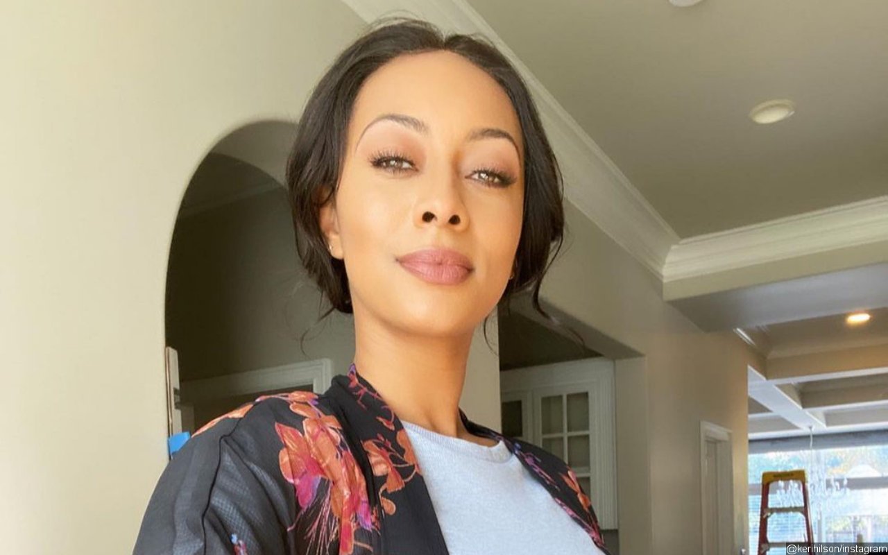 Keri Hilson Gets Playful With Fake Baby Bump