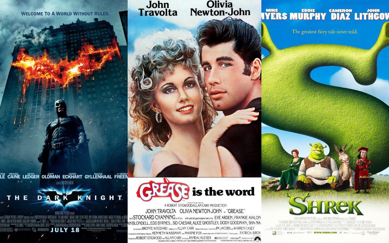 National Film Registry 2020 'The Dark Knight', 'Grease' And 'Shrek