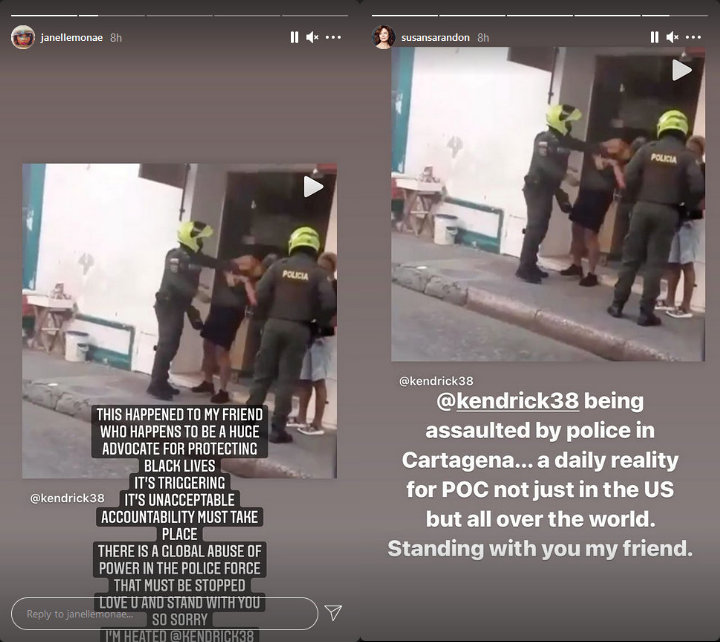 Reactions to Kendrick Sampson's IG Post 01