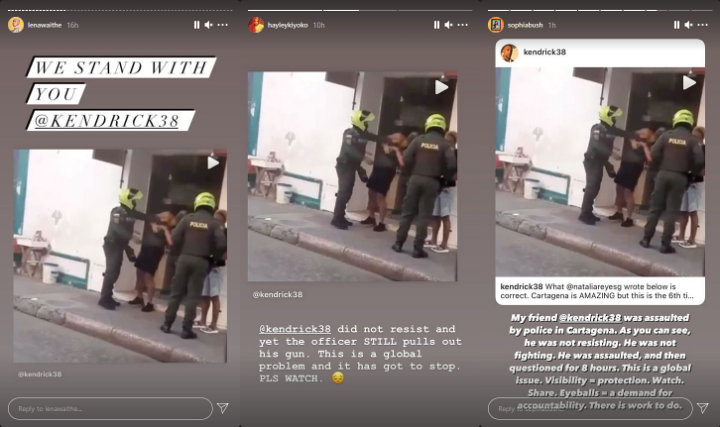 Reactions to Kendrick Sampson's IG Post 02