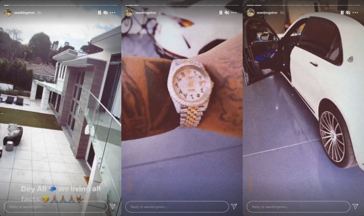 Sean Kingston's IG Stories 01