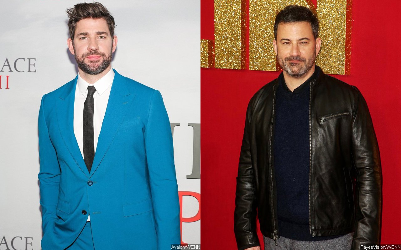 John Krasinski and Jimmy Kimmel