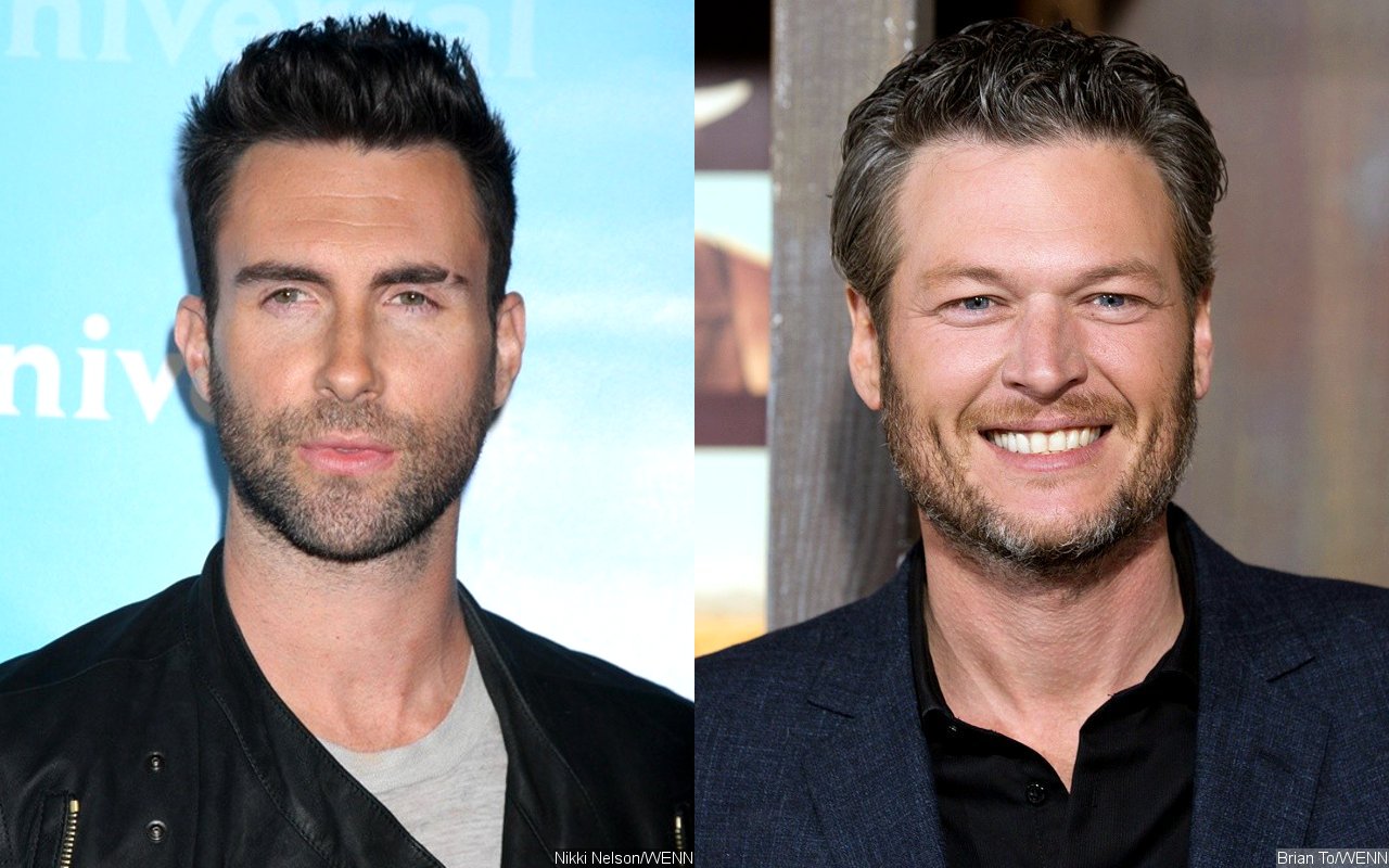 Adam Levine and Blake Shelton