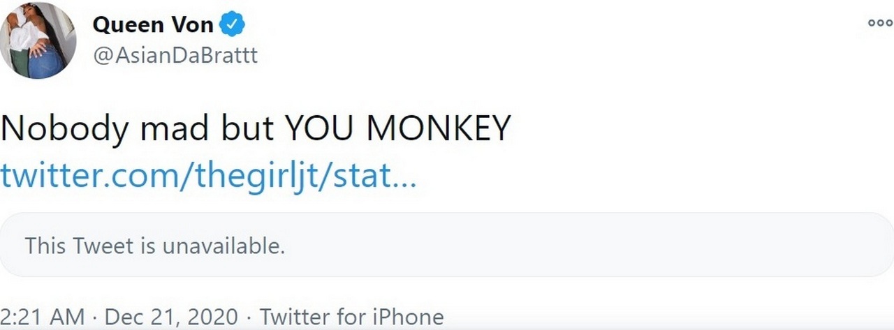 Asian Doll and JT get involved in a Twitter war