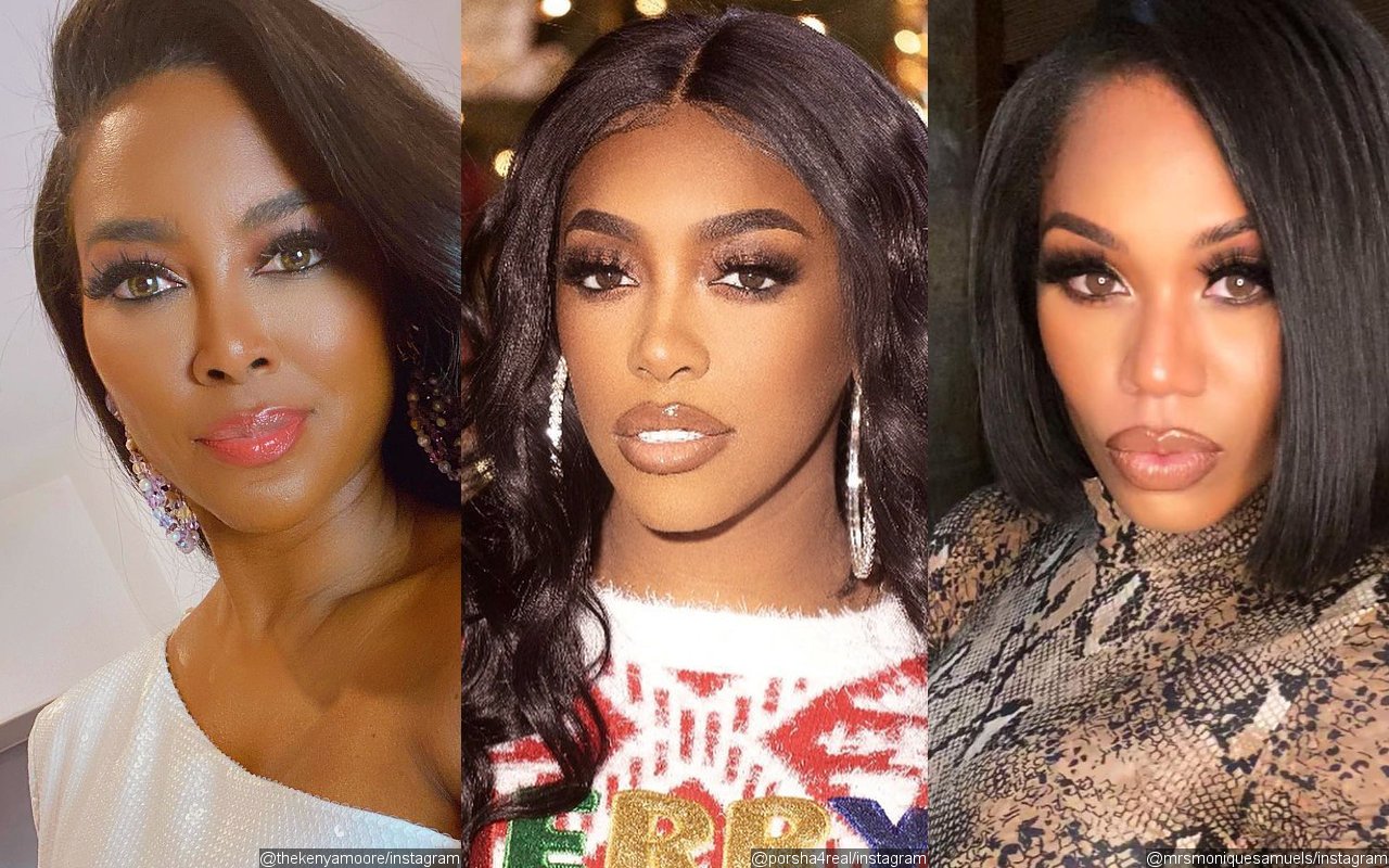 Kenya Moore Calls Porsha Williams 'Fake' for Defending Monique Samuels Amid BLM Activism