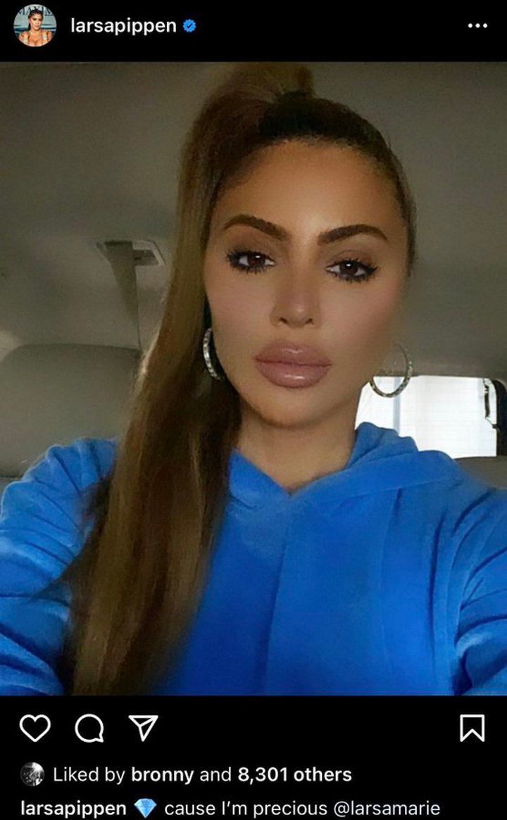 larsa pippen bronny