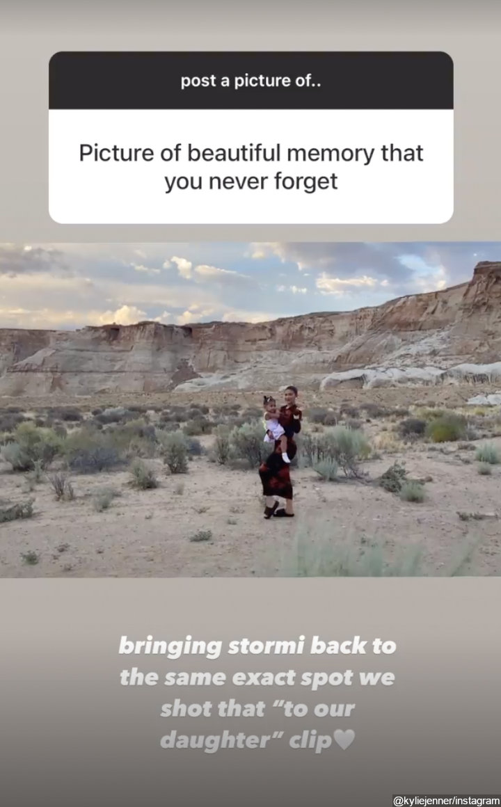 Kylie shared another picture of herself and her daughter