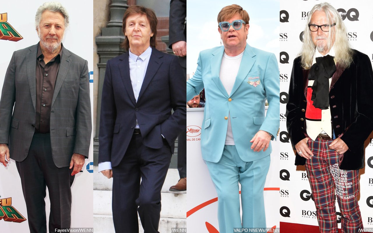 Dustin Hoffman, Paul McCartney and Elton John Celebrate Retiring Billy