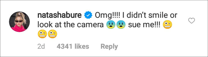 Candace Cameron's IG Comment