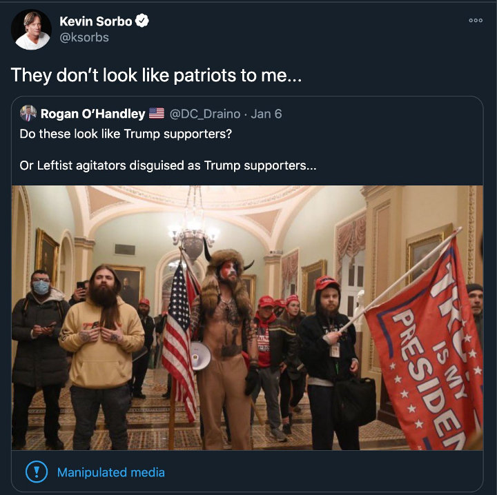 Kevin Sorbo's Tweet