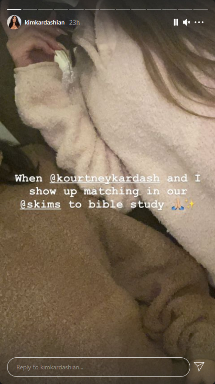 Kim Kardashian's IG Story 02