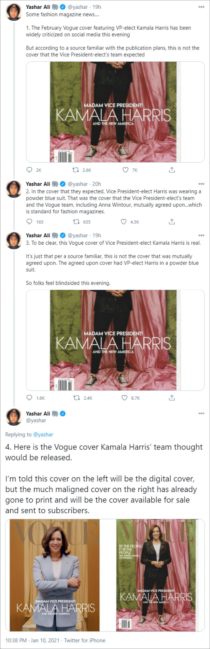 Yashar Ali's Tweet