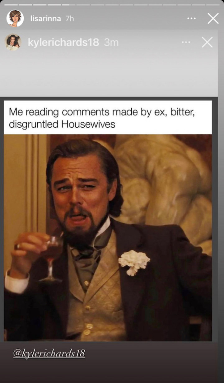 Kyle Richards appeared to shade Lisa Vanderpump