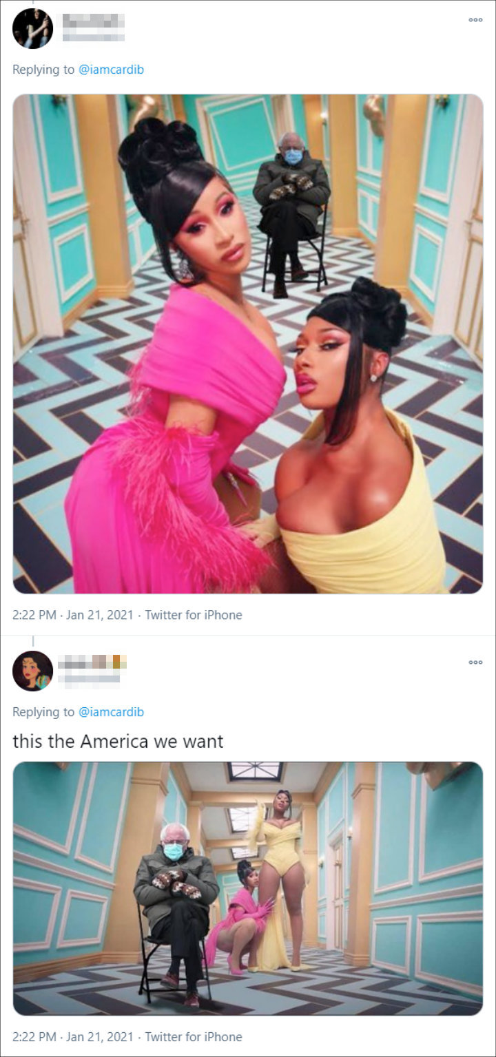 Tweets of Cardi B's fans