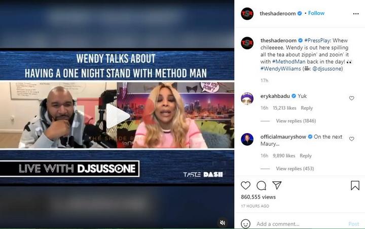 Erykah Badu's Comment