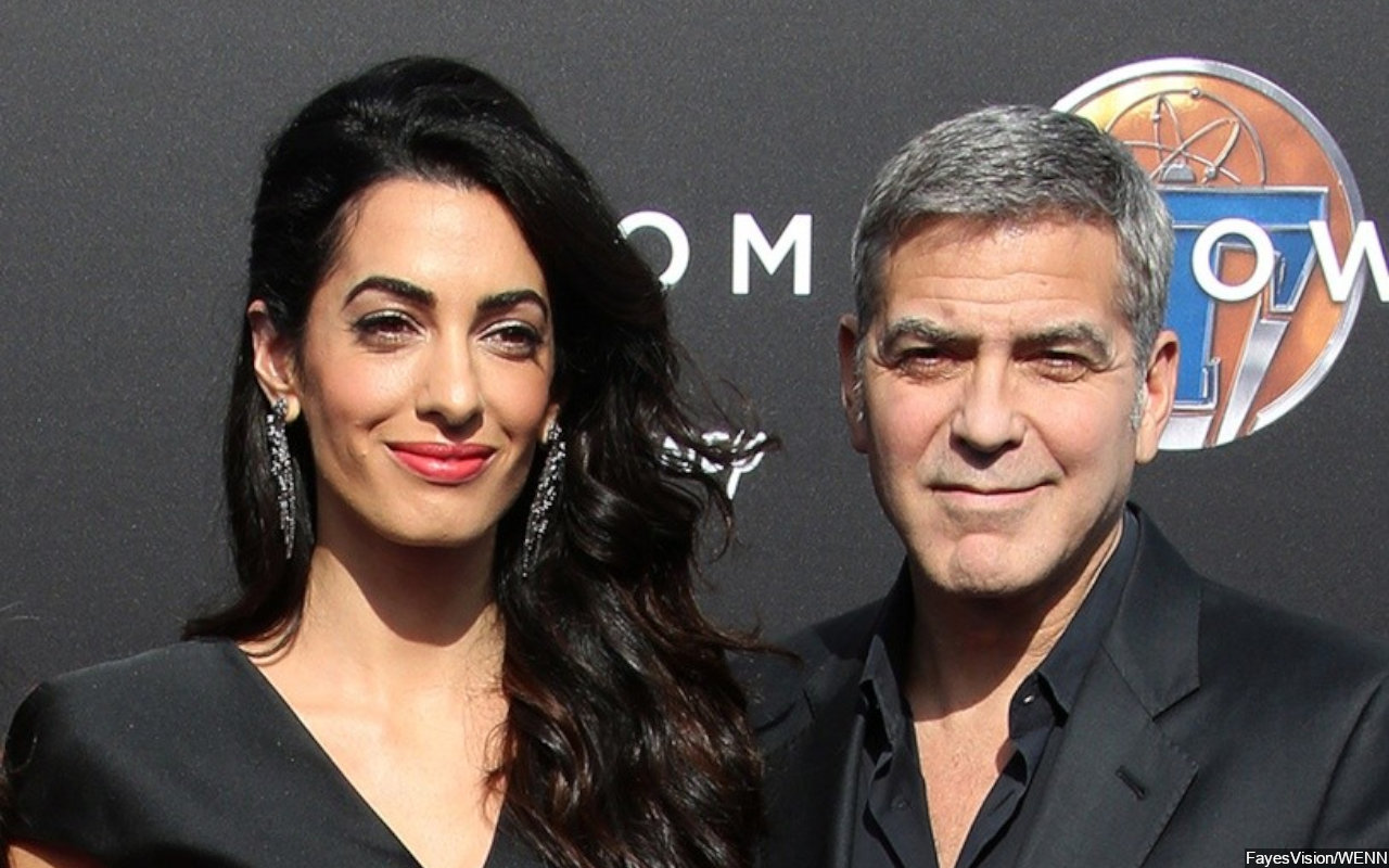 Handy George Clooney Transforms Into Family's Personal Tailor During COVID-19 Lockdown