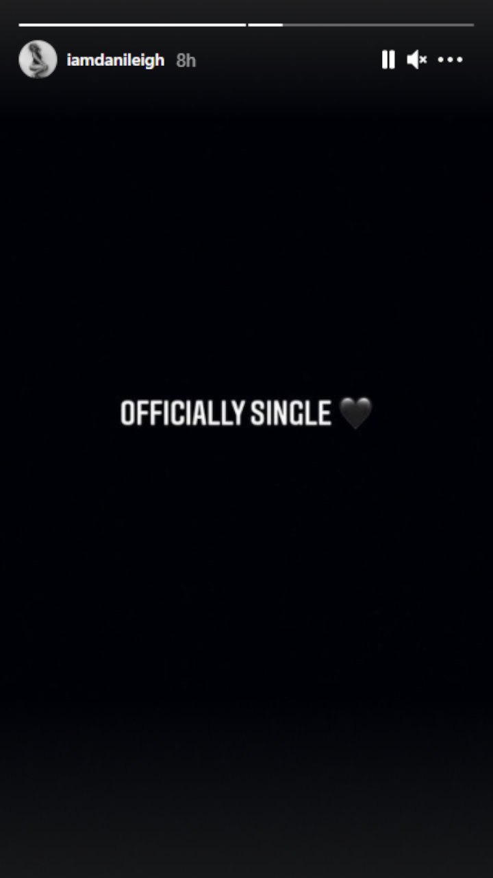 DaniLeigh's IG Story