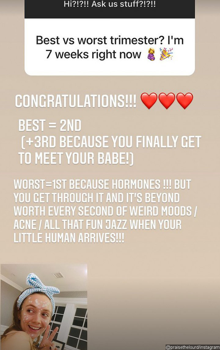 Billie Lourd's IG Story 03