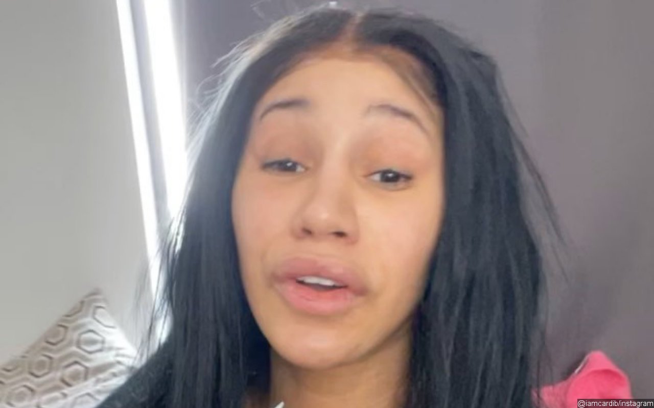 Cardi B Unbothered by Criticism Over Her Bare Face: 'I'm Confident in My Own Skin'