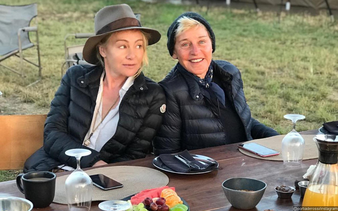 Ellen DeGeneres Credits Wife Portia de Rossi for Supporting Her Amid Toxic Workplace Allegation