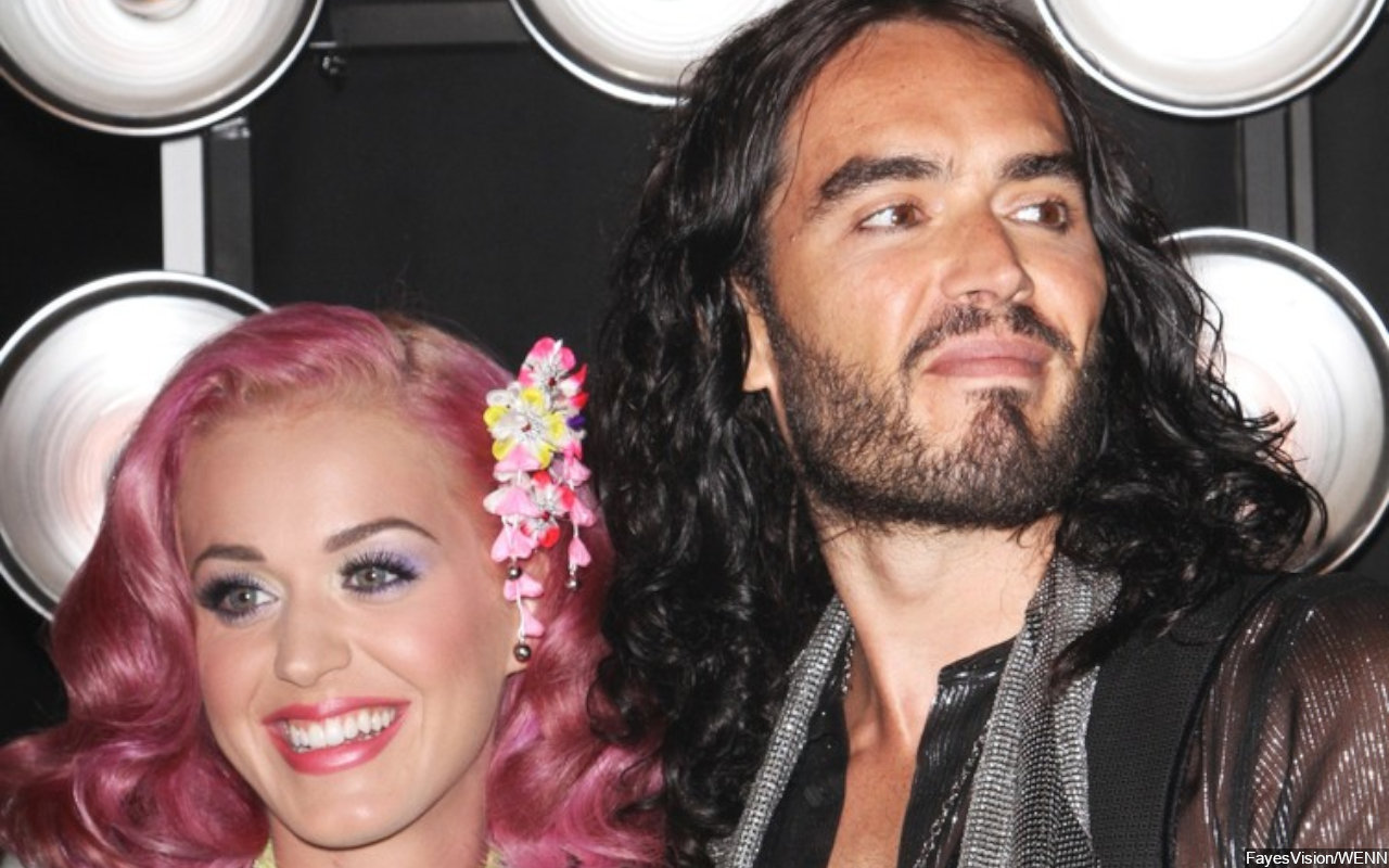 Katy Perry and Russell Brand