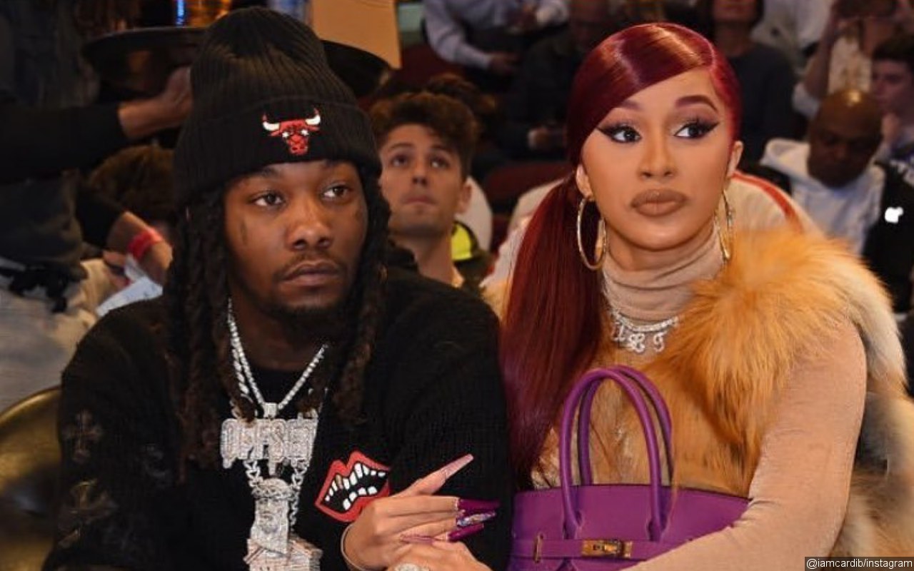 Cardi B Showers Offset With Love for Reminding Her to Slow Down With
