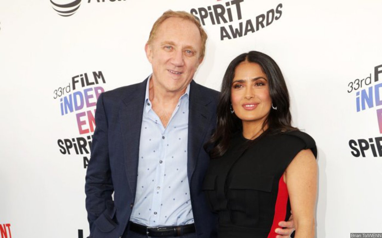Salma Hayek Gushes About the 'Magic' in Her Husband as She's Accused of Marrying Him for Money