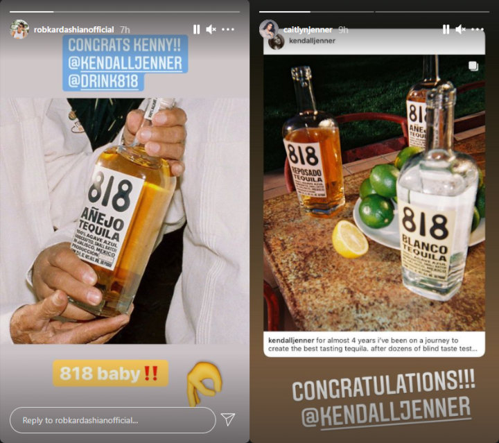 Kendall Jenner Gets Kardashian Sisters Support After Launching Own Brand Of Tequila Kendall Jenner Gets Kardashian Sisters Support After Launching Own Brand Of Tequila