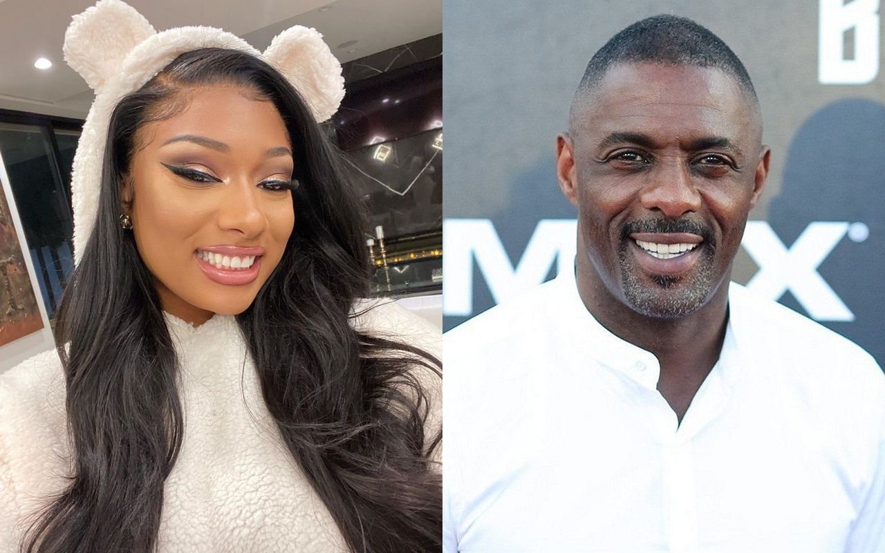 Megan Thee Stallion and Idris Elba Recording 'Banger' Collaboration