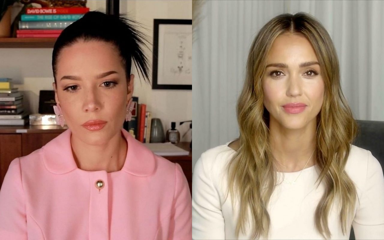 Halsey Grateful to Jessica Alba for Saving Her 'Pregnancy Skin'