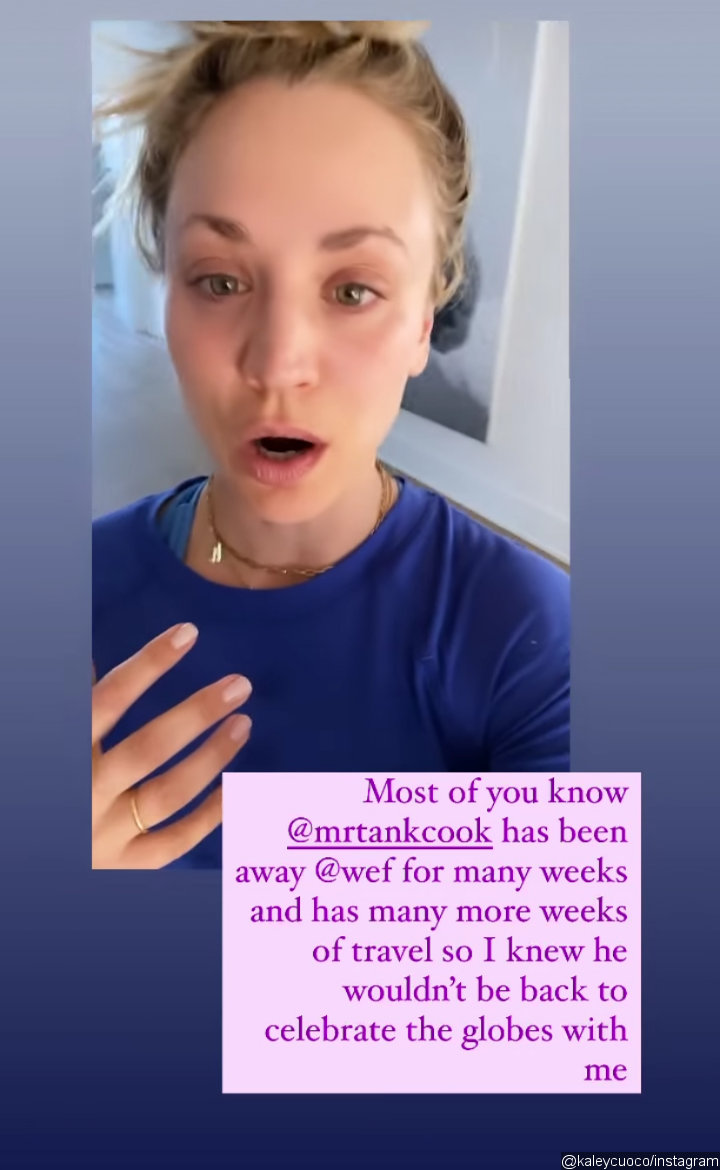 Kaley Cuoco's IG Story 01