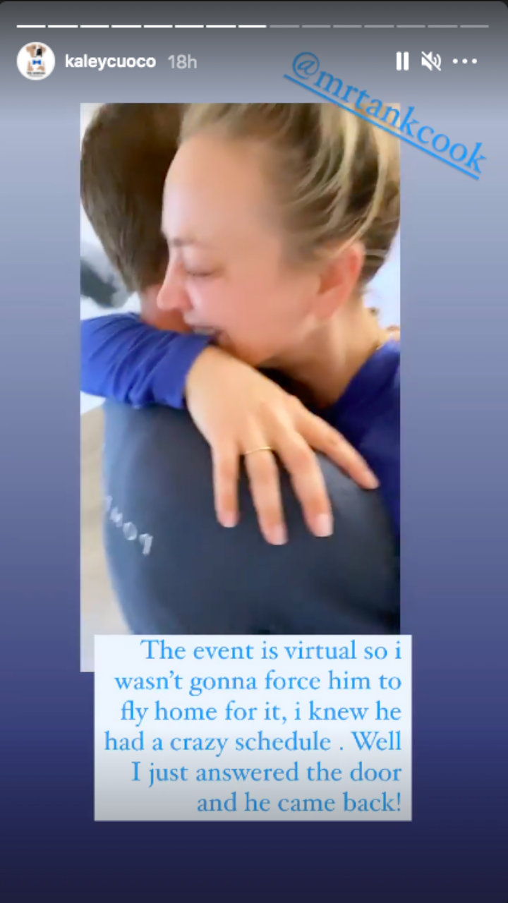 Kaley Cuoco's IG Story 02