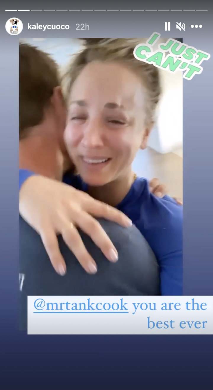 Kaley Cuoco's IG Story 03