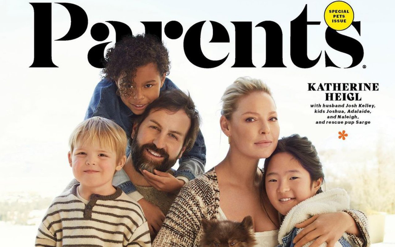 Here's How Katherine Heigl Handles Daughters' Questions About Their Biological Families