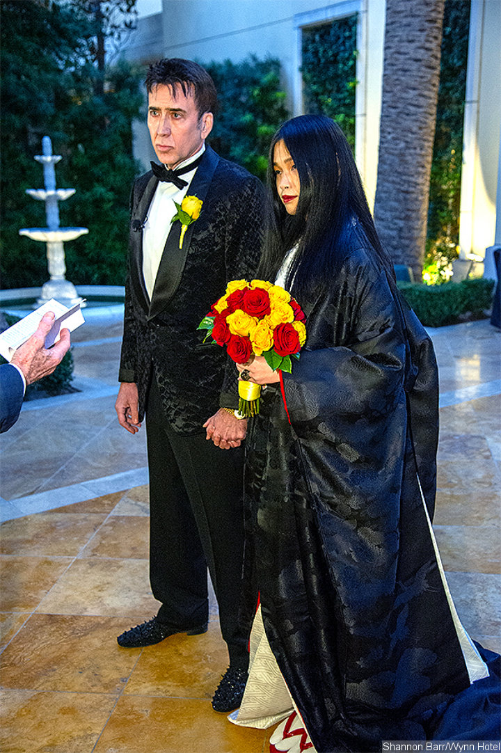 Nicolas Cage and Riko Shibata got married in February
